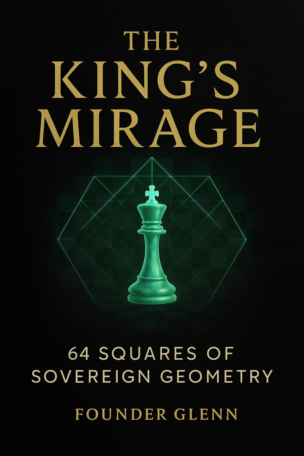 The King’s Mirage: 64 Squares of Sovereign Geometry
